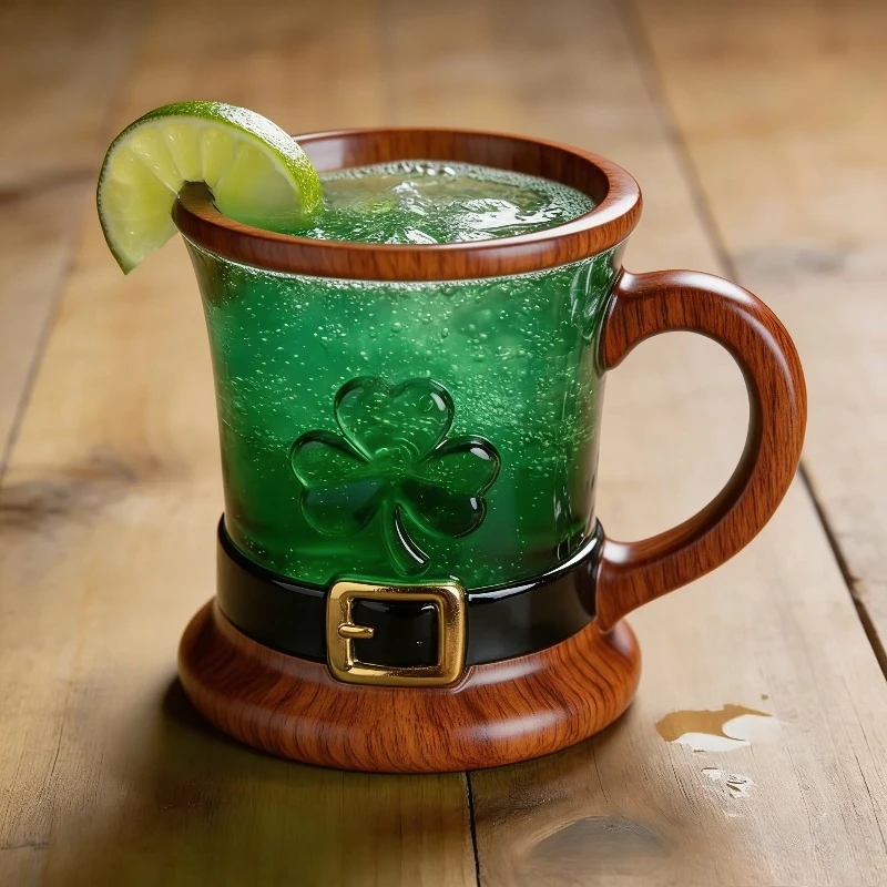 St. Patrick's Day Leprechaun Hat Glass Mug
St. Patrick's Day Leprechaun Hat Glass Mug