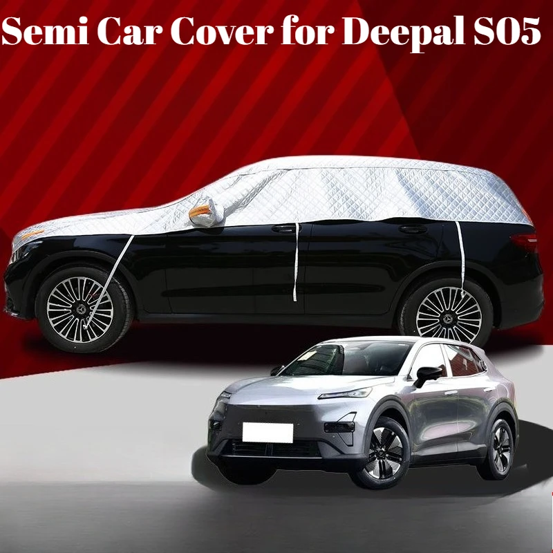 Semi-Car Cover, Thickened, Sun & Rain Proof, Hail Resistant and Dustproof, Compatible with Deepal S05 2025-2026 Car Covers
Semi-Car Cover, Thickened, Sun & Rain Proof, Hail Resistant and Dustproof, Compatible with Deepal S05 2025-2026 Car Covers