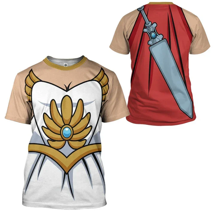 Футболка для косплея персонажей аниме She-Ra и He-Man, мужская детская футболка с 3D принтом и героями мультфильмов, мужская/женская футболка с короткими рукавами, топ Harajuku Y2k
Футболка для косплея персонажей аниме She-Ra и He-Man, мужская детская футболка с 3D принтом и героями мультфильмов, мужская/женская футболка с короткими рукавами, топ Harajuku Y2k