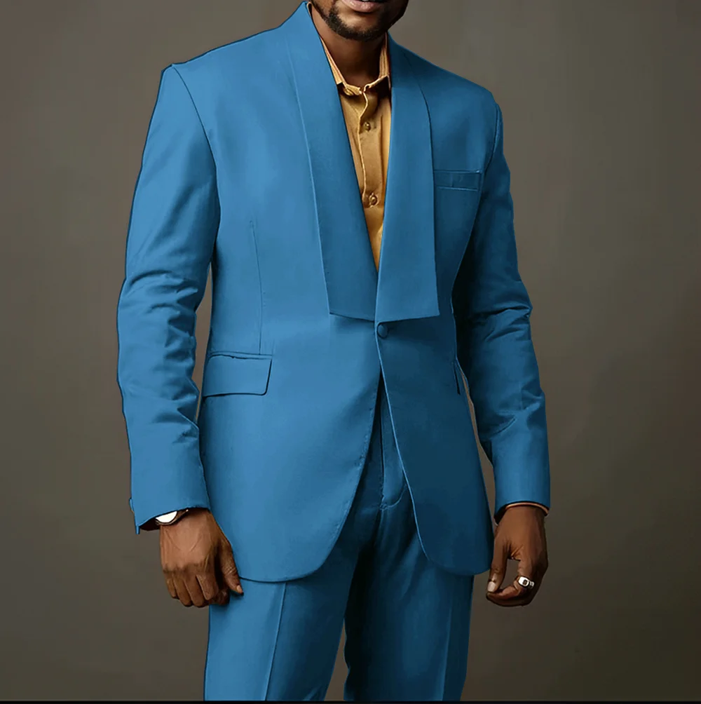 Classic Custom Men's Suit 2 piece Set High Quality Suit for Groom Wedding Tuxedo Jacket Pants Formal Dress XS-5XL
Classic Custom Men's Suit 2 piece Set High Quality Suit for Groom Wedding Tuxedo Jacket Pants Formal Dress XS-5XL