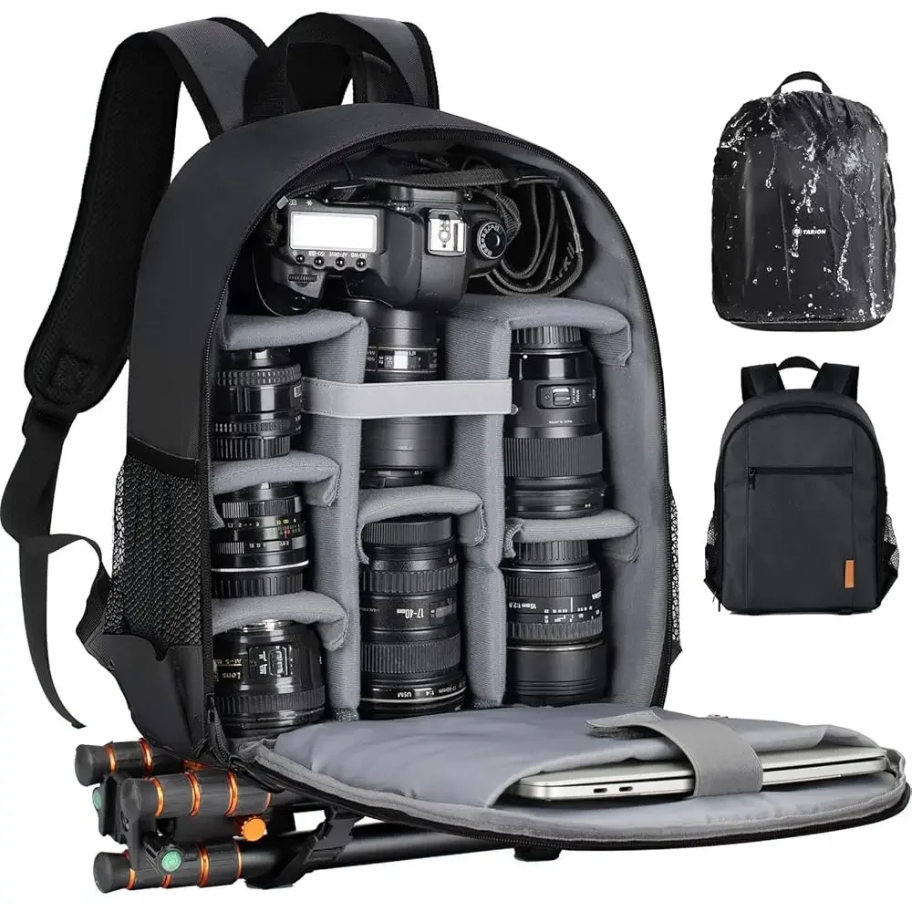 Free ShippingCamera Backpack Bag Small - Professional DSLR Photography Case with 13 inch Laptop Compartment & Waterproof Rain Co
Free ShippingCamera Backpack Bag Small - Professional DSLR Photography Case with 13 inch Laptop Compartment & Waterproof Rain Co