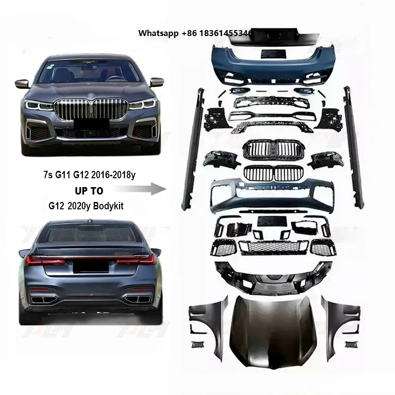 Kit 2016-2018y Old to New 2019y G12 M760i Body Kit Series Facelift UpgradeG11 G12 Conversion
Kit 2016-2018y Old to New 2019y G12 M760i Body Kit Series Facelift UpgradeG11 G12 Conversion