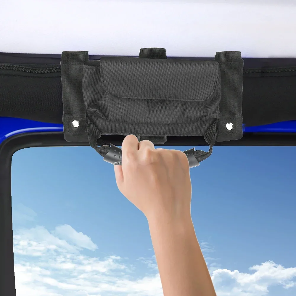 For Jeep Wrangler CJ TJ JK JL Car-Styling Storage Bag Armrest Pouch Bag Car Roll Bar Grab Handle 1PCS with Sunglasses Holder
For Jeep Wrangler CJ TJ JK JL Car-Styling Storage Bag Armrest Pouch Bag Car Roll Bar Grab Handle 1PCS with Sunglasses Holder
