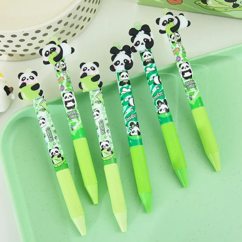 6pcs Ball Pen Kawaii Panda Erasable Pens 0.5mm Blue Needle Tip Washable Handle Gel Pen Student Stationery School Supplies
6pcs Ball Pen Kawaii Panda Erasable Pens 0.5mm Blue Needle Tip Washable Handle Gel Pen Student Stationery School Supplies