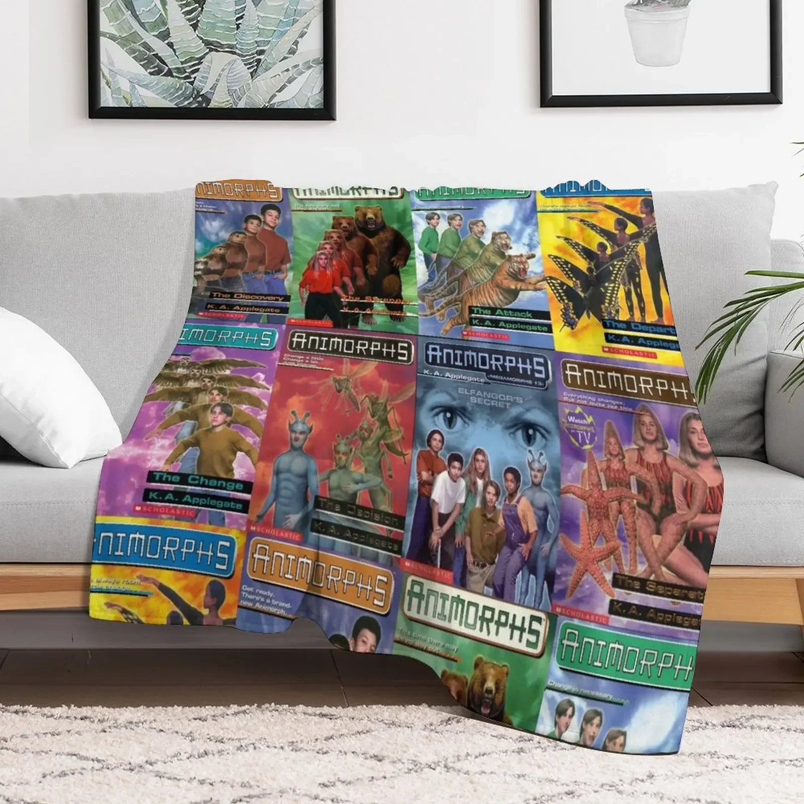 Animorphs Book Covers Throw Blanket warm for winter for winter Blankets Travel Bed linens Plush Blankets
Animorphs Book Covers Throw Blanket warm for winter for winter Blankets Travel Bed linens Plush Blankets