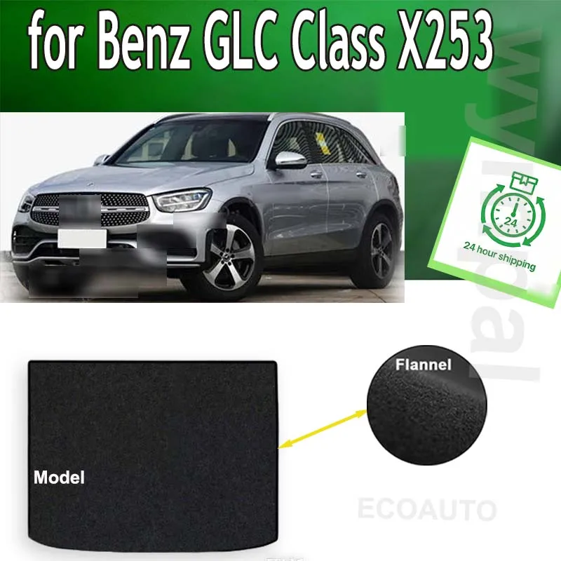 TREADFIT Rear Trunk Mats For Benz GLC Class X253 2016-2022 Luggage Floor Pads
TREADFIT Rear Trunk Mats For Benz GLC Class X253 2016-2022 Luggage Floor Pads
