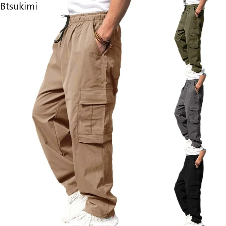 2025 Fashion New Men's Multi Pockets Workwear Pants Loose Casual Straight Leg Pants Multifunctional Men's Trousers Joggers Pants
2025 Fashion New Men's Multi Pockets Workwear Pants Loose Casual Straight Leg Pants Multifunctional Men's Trousers Joggers Pants