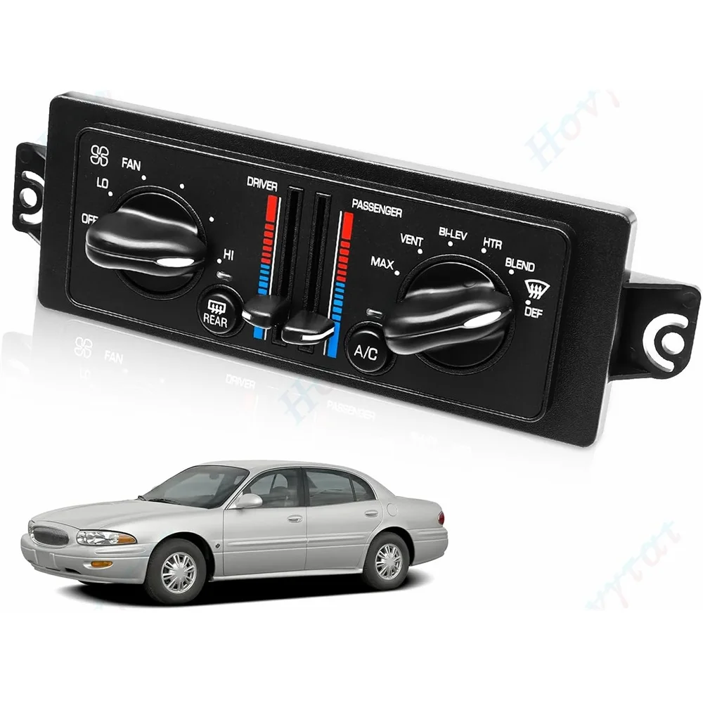 599-199 HVAC для Buick Century 3,1 л Buick Regal 3,8 л 2000-2005 годов, панель управления кондиционером, передний модуль управления климат-контролем
599-199 HVAC для Buick Century 3,1 л Buick Regal 3,8 л 2000-2005 годов, панель управления кондиционером, передний модуль управления климат-контролем