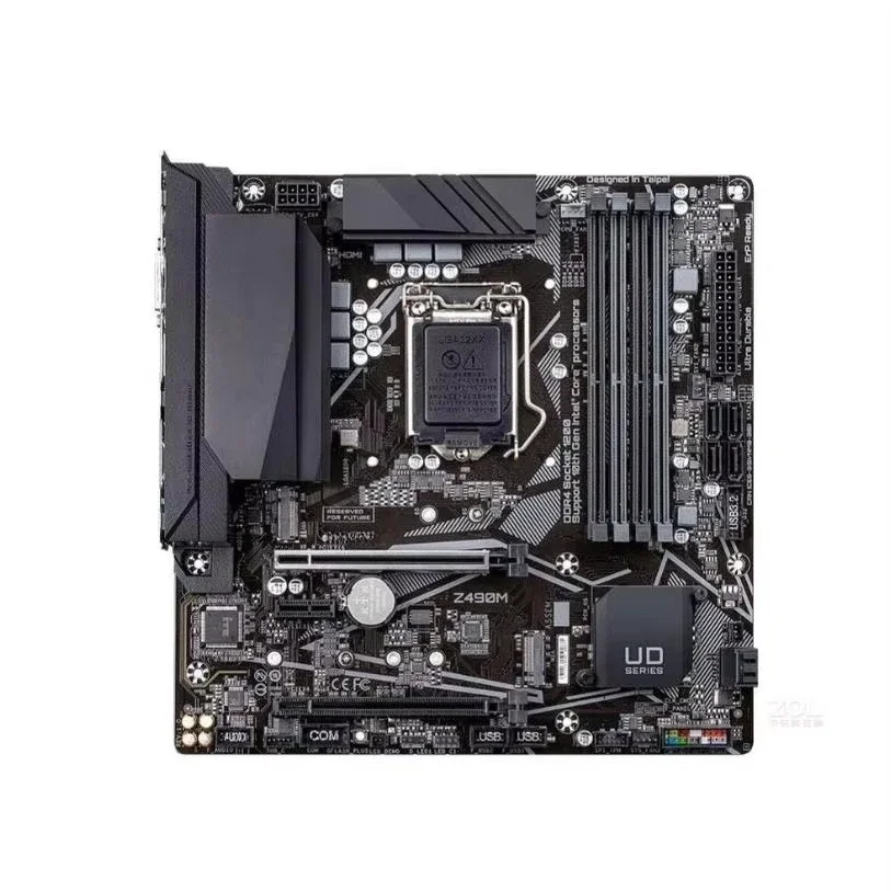 Used For Gigabyte Z490M main board Z490M small board, support 10 11 generation CPU
Used For Gigabyte Z490M main board Z490M small board, support 10 11 generation CPU