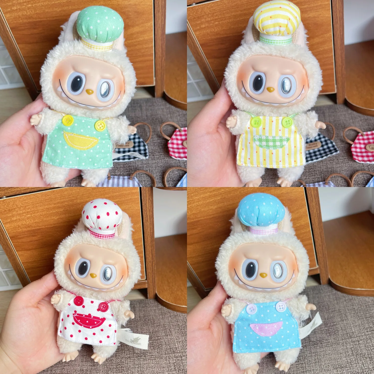 Labubu Change Clothes 17cm Doll Cute Accessories Handmade Apron Cotton Doll Decoration Labubu Sitting Party Outfit Accessories
Labubu Change Clothes 17cm Doll Cute Accessories Handmade Apron Cotton Doll Decoration Labubu Sitting Party Outfit Accessories