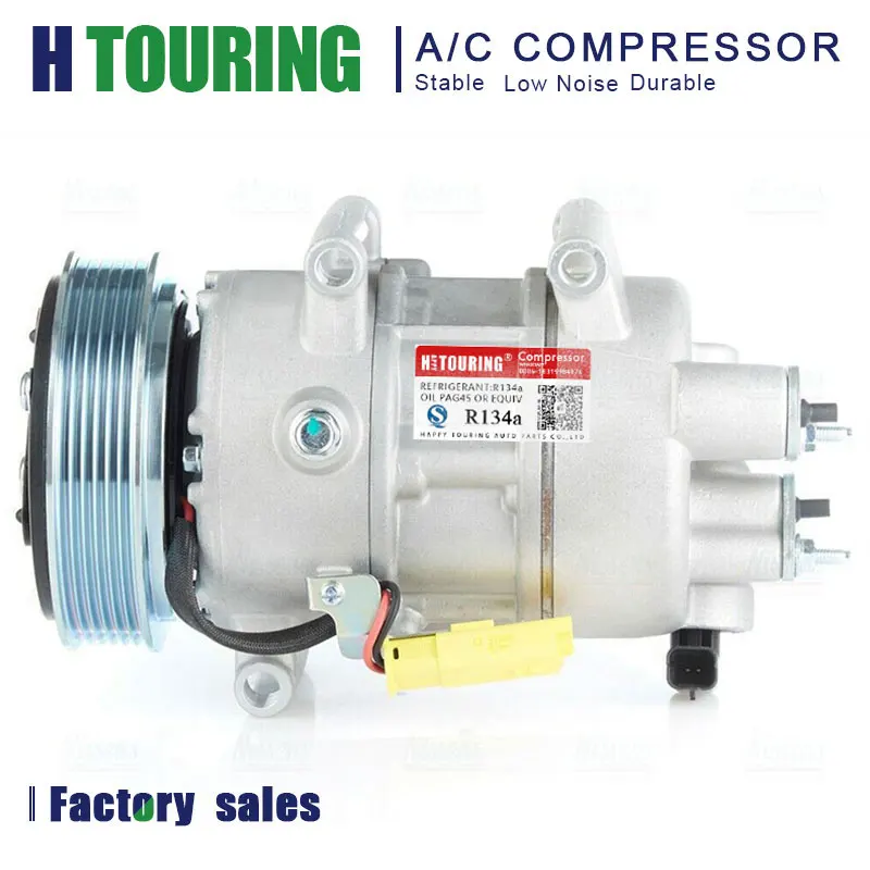 SD7C16 AC Compressor for Citroen C4 PEUGEOT 307 308 air conditioner 9651910980 9651911180 6453QP 6453WQ 6453QQ 9671334080 6453WR
SD7C16 AC Compressor for Citroen C4 PEUGEOT 307 308 air conditioner 9651910980 9651911180 6453QP 6453WQ 6453QQ 9671334080 6453WR