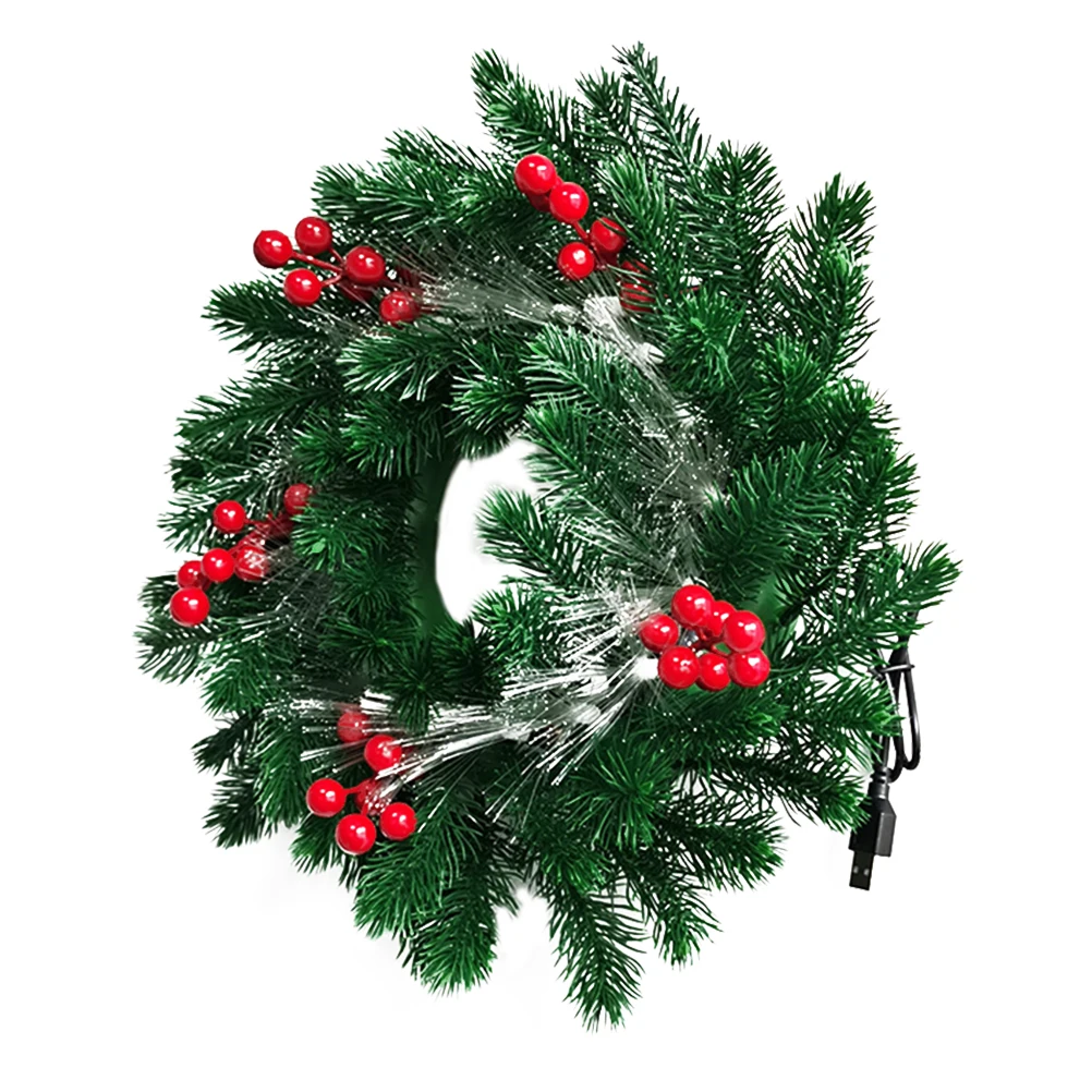 Christmas Lighted Plastic Leaf nament Hanging Wreath Fairy Lights Home Decor Door Christmas Photography Prop
Christmas Lighted Plastic Leaf nament Hanging Wreath Fairy Lights Home Decor Door Christmas Photography Prop