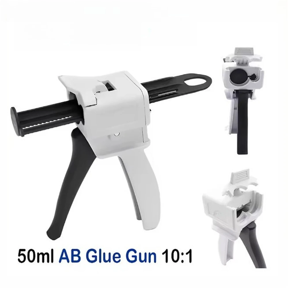 50ml 10:1 Manual Glue AB Epoxy Sealant Glue Dispensing Kit high-quality Manual Caulking Gun Dispenser
50ml 10:1 Manual Glue AB Epoxy Sealant Glue Dispensing Kit high-quality Manual Caulking Gun Dispenser