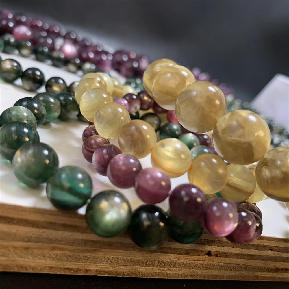 Bright Bulbs Natural Green Purple Golden Yellow Lepidolite Bracelets Women Real Mica Bracelet Clean Clear Healing Beads AAAAAAA 
Bright Bulbs Natural Green Purple Golden Yellow Lepidolite Bracelets Women Real Mica Bracelet Clean Clear Healing Beads AAAAAAA
