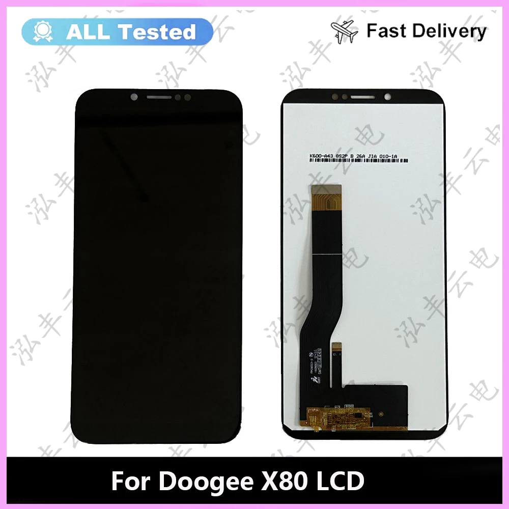 Для Doogee X80 ЖК-дисплей и сенсорный экран в сборе, запасная часть, мобильный аксессуар для Doogee X80, сенсорный ЖК-дисплей
Для Doogee X80 ЖК-дисплей и сенсорный экран в сборе, запасная часть, мобильный аксессуар для Doogee X80, сенсорный ЖК-дисплей