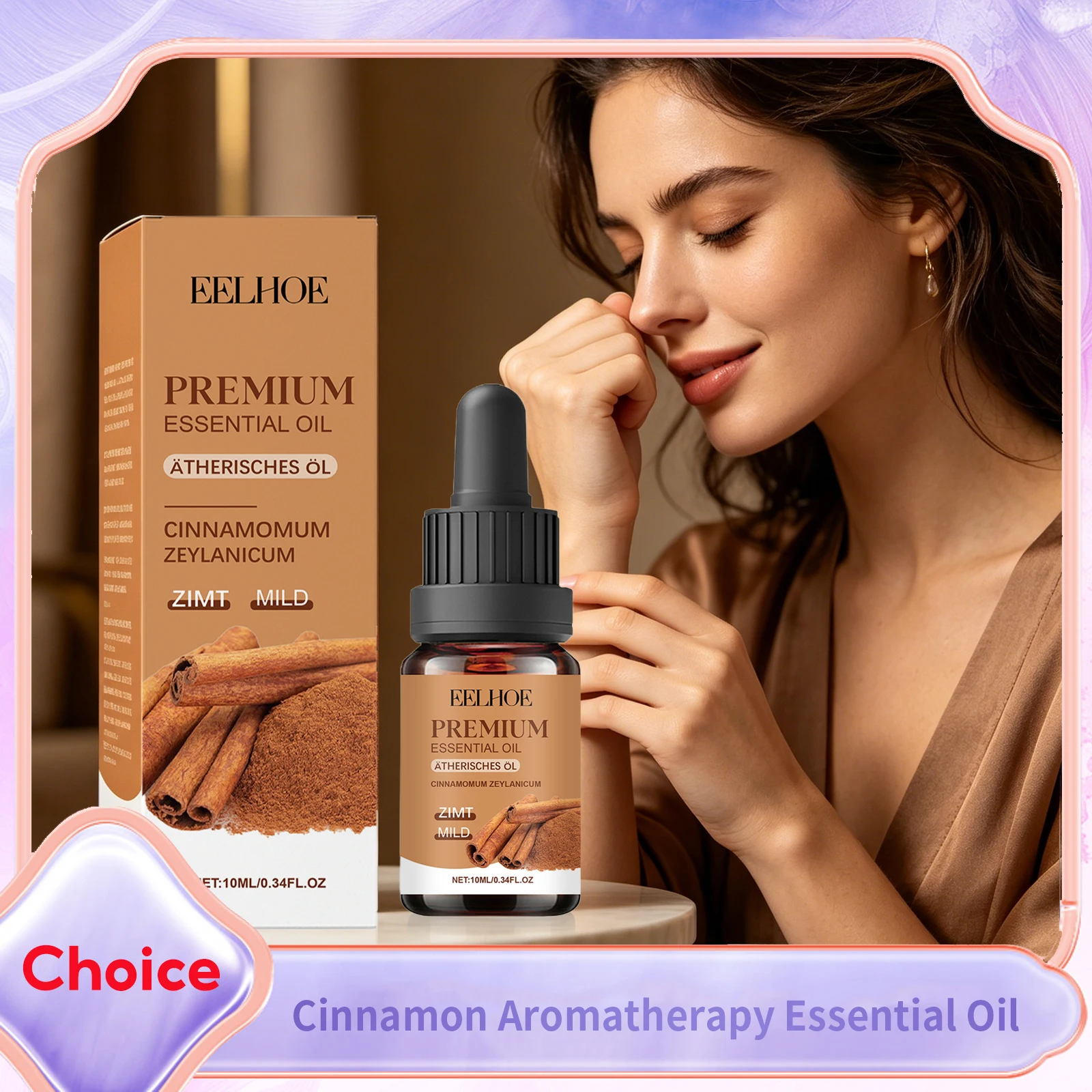 Natural Cinnamon Essential Oil Nourish Skin Body Massage for Aromatherapy Home Fragrance Candle Making Hair Skin Care Body Oils
Natural Cinnamon Essential Oil Nourish Skin Body Massage for Aromatherapy Home Fragrance Candle Making Hair Skin Care Body Oils