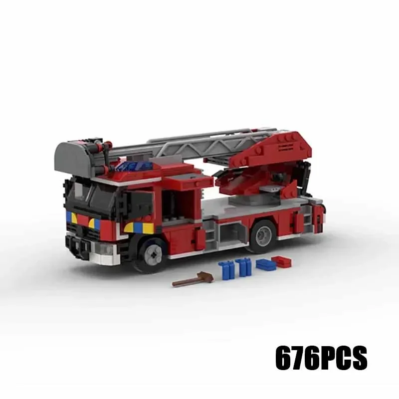 City Vehicle Model Moc Building Bricks Belgian Fire Truck Ladder Technology Modular Blocks Gift Christmas Toys DIY Sets Assembly
City Vehicle Model Moc Building Bricks Belgian Fire Truck Ladder Technology Modular Blocks Gift Christmas Toys DIY Sets Assembly