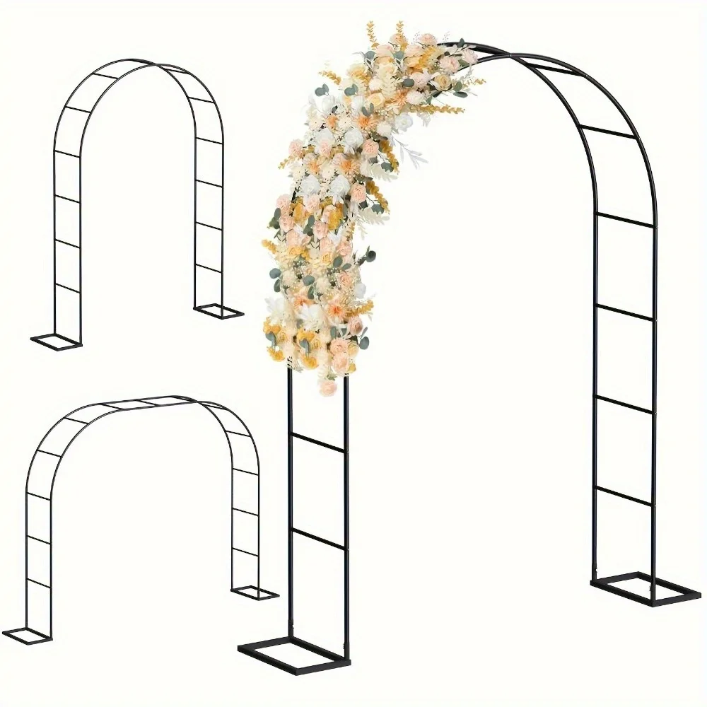 Metal Garden Arch Trellis High Assemble Freely 2 Sizes, Garden Arbor for Wedding Party Climbing Plant Outdoor Indoor
Metal Garden Arch Trellis High Assemble Freely 2 Sizes, Garden Arbor for Wedding Party Climbing Plant Outdoor Indoor