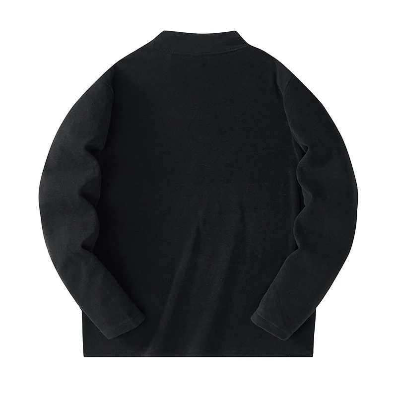 Faionable Fce Lined f High Ne Men's Base irt Double Sided Velvet Autumn Winter Loose Fit Hoodie by HE
Faionable Fce Lined f High Ne Men's Base irt Double Sided Velvet Autumn Winter Loose Fit Hoodie by HE