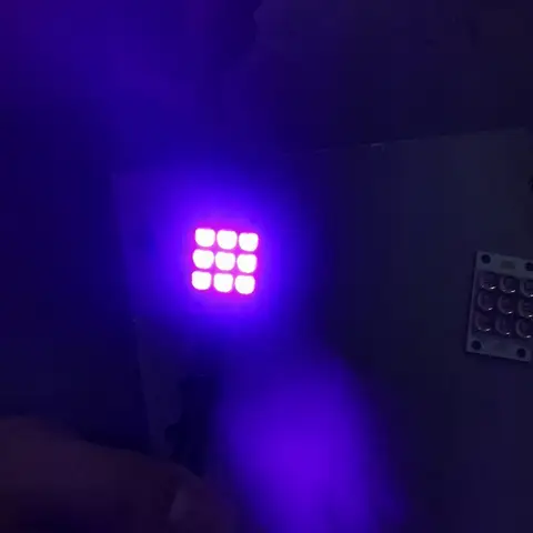 6565 UV LED MODULE 90W High Power  365nm 385nm 395nm 405nm Uv Curing Lamp For Printer