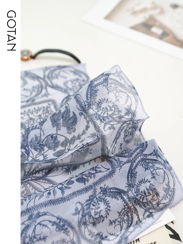 Elegant Thin Silk Scarf in Grey Blue Color with Handrolled Edges Small Shawl That Enhances Whiteness Spring Summer Fashion Ac...
Elegant Thin Silk Scarf in Grey Blue Color with Handrolled Edges Small Shawl That Enhances Whiteness Spring Summer Fashion Ac...