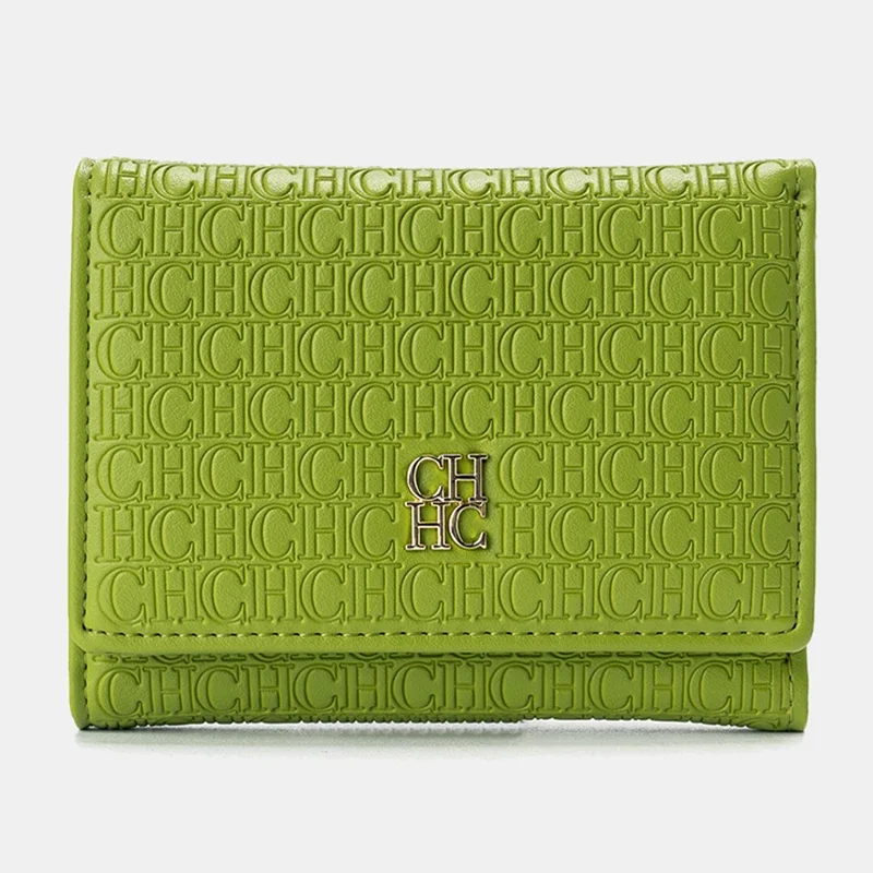 CH Compact Letter Printed Design Solid Color Simple Fashion Ladies Multi Cute Wallet Brand Buckle Women's Wallet
CH Compact Letter Printed Design Solid Color Simple Fashion Ladies Multi Cute Wallet Brand Buckle Women's Wallet