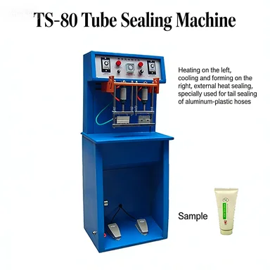ANDUUK High Speed TS-80 Best Factory Price Semi-automatic Pedal Soft Tube Sealing Machine,plastic Aluminium Tube Sealing Machine
ANDUUK High Speed TS-80 Best Factory Price Semi-automatic Pedal Soft Tube Sealing Machine,plastic Aluminium Tube Sealing Machine