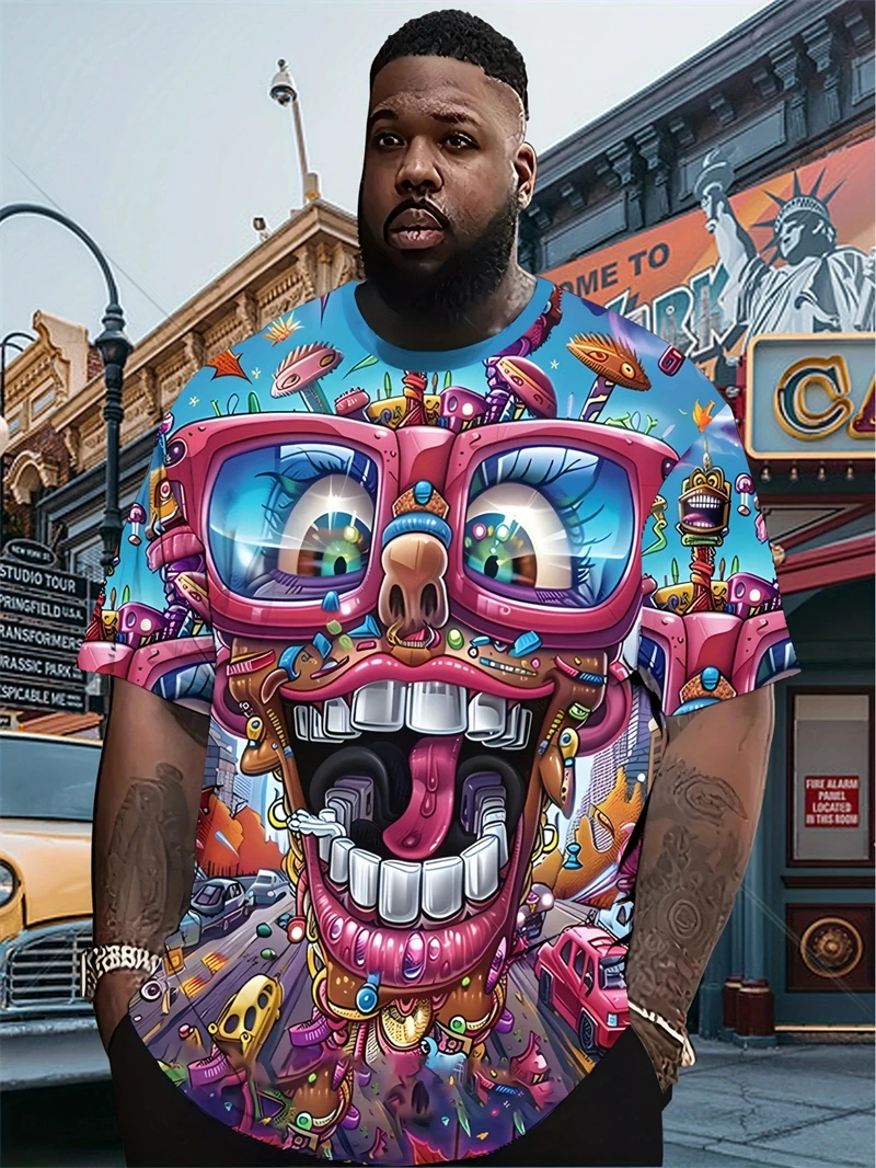 Funny T Shirt Man Fish Spoof 3D Print Tops Men Women Short Sleeve Tee Oversized Streetwear T Shirt Casual Simple Men's Clothing
Funny T Shirt Man Fish Spoof 3D Print Tops Men Women Short Sleeve Tee Oversized Streetwear T Shirt Casual Simple Men's Clothing