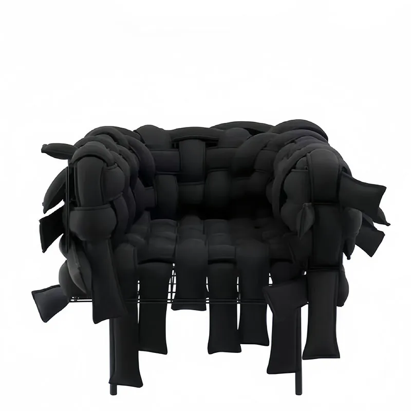 Special-shaped single knot backrest sofa living room home woven leisure chair creative personality spicy strip chair
Special-shaped single knot backrest sofa living room home woven leisure chair creative personality spicy strip chair