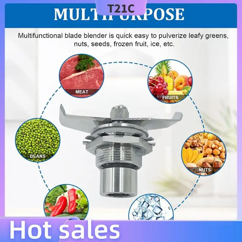 T21C 3X Blender Blade Replacement Part For Hamilton Beach HBH650/850 Blender Smoothie Mixer Accessories Blades Assembly
T21C 3X Blender Blade Replacement Part For Hamilton Beach HBH650/850 Blender Smoothie Mixer Accessories Blades Assembly