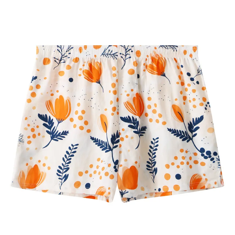 Men's Ice Silk Lounge Shorts Floral Print Loose Fit Breathable Aro Pants
Men's Ice Silk Lounge Shorts Floral Print Loose Fit Breathable Aro Pants