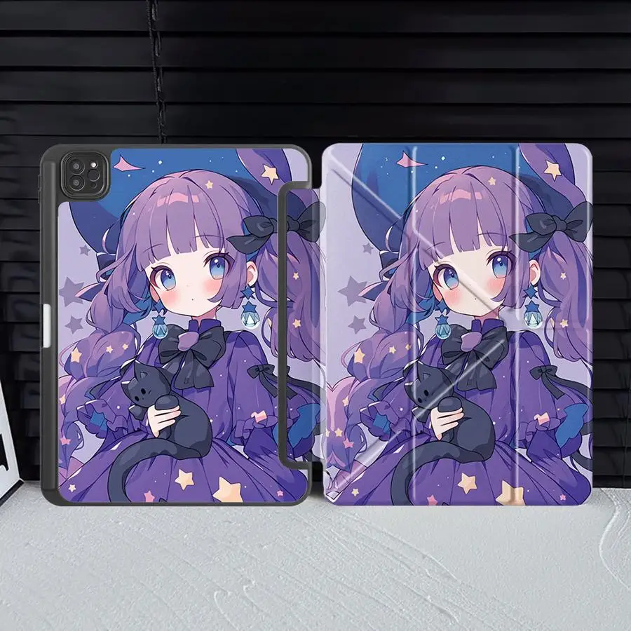 Purple Witch Girl Holder Cover Tablet Case For iPad Mini 6 7 Air 4 5 M3 M2 M4 11inch Pro 11th 10th 9th 8th 7th 12.9inch Pro 2025
Purple Witch Girl Holder Cover Tablet Case For iPad Mini 6 7 Air 4 5 M3 M2 M4 11inch Pro 11th 10th 9th 8th 7th 12.9inch Pro 2025