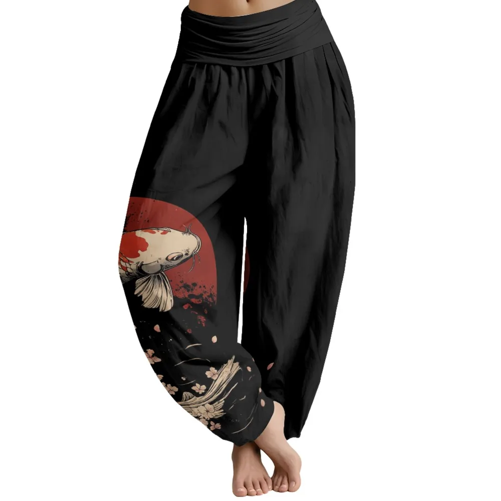 Harajuku Тайские рыбацкие брюки Модные женские широкие брюки Шикарные свободные брюки с высокой талией для тренировок Хип-хоп Уличная одежда Шаровары
Harajuku Тайские рыбацкие брюки Модные женские широкие брюки Шикарные свободные брюки с высокой талией для тренировок Хип-хоп Уличная одежда Шаровары