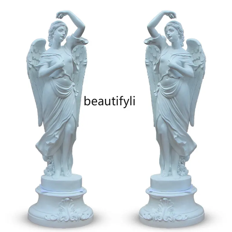 European Style Large Pieces Wedding Road Lead Angel Sculpture GardenGoddess LampPeople HomeHotel Decoration Ladies Figure Statue
European Style Large Pieces Wedding Road Lead Angel Sculpture GardenGoddess LampPeople HomeHotel Decoration Ladies Figure Statue