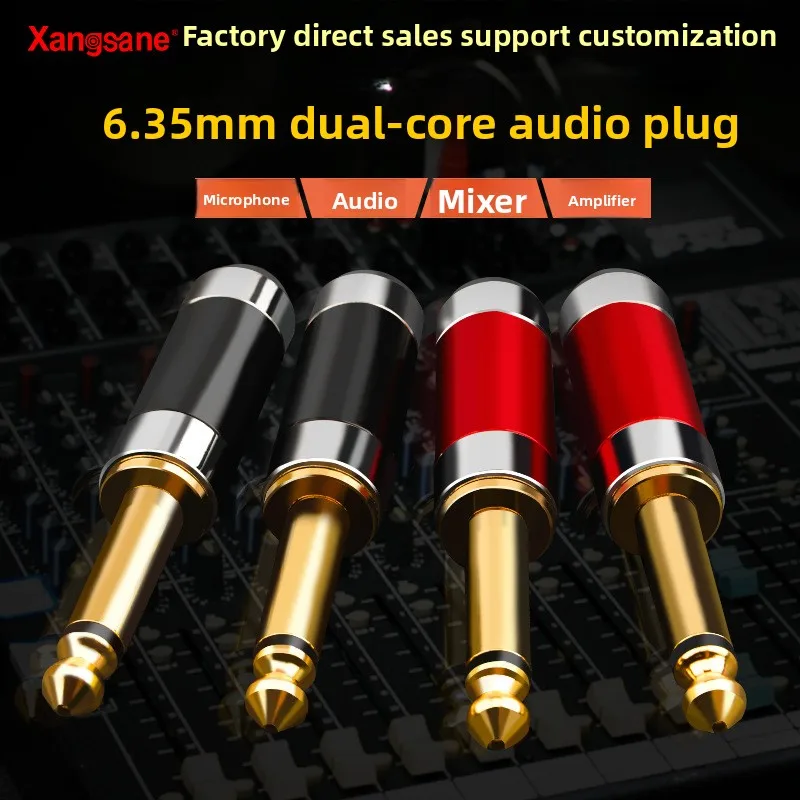 Xangsane/Elephant God, Mono 6.35 Sophomore Audio Plug 6.5mm Straight Microphone Terminal
Xangsane/Elephant God, Mono 6.35 Sophomore Audio Plug 6.5mm Straight Microphone Terminal