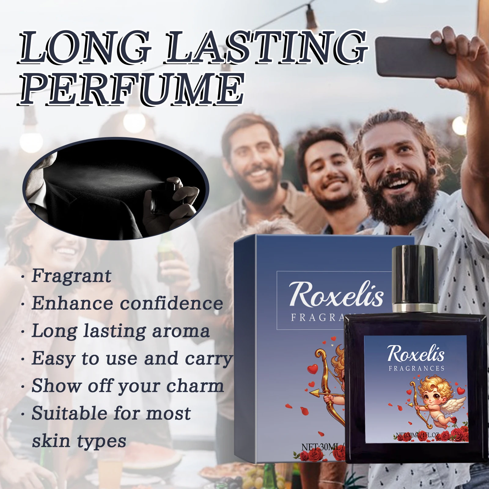 Roxelis Cupid Original Cologne Pheromone Infused Cologne For Men Spray Pheromone Perfume For Men Fragrance Best Gifts
Roxelis Cupid Original Cologne Pheromone Infused Cologne For Men Spray Pheromone Perfume For Men Fragrance Best Gifts