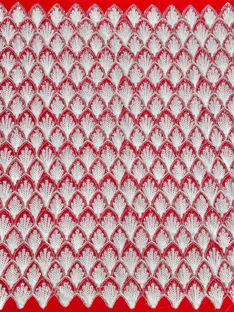 African Beaded Sequins Lace Fabric Luxury French Tulle Lace Fabric Nigerian Women Party Wedding Dress Sewing
African Beaded Sequins Lace Fabric Luxury French Tulle Lace Fabric Nigerian Women Party Wedding Dress Sewing