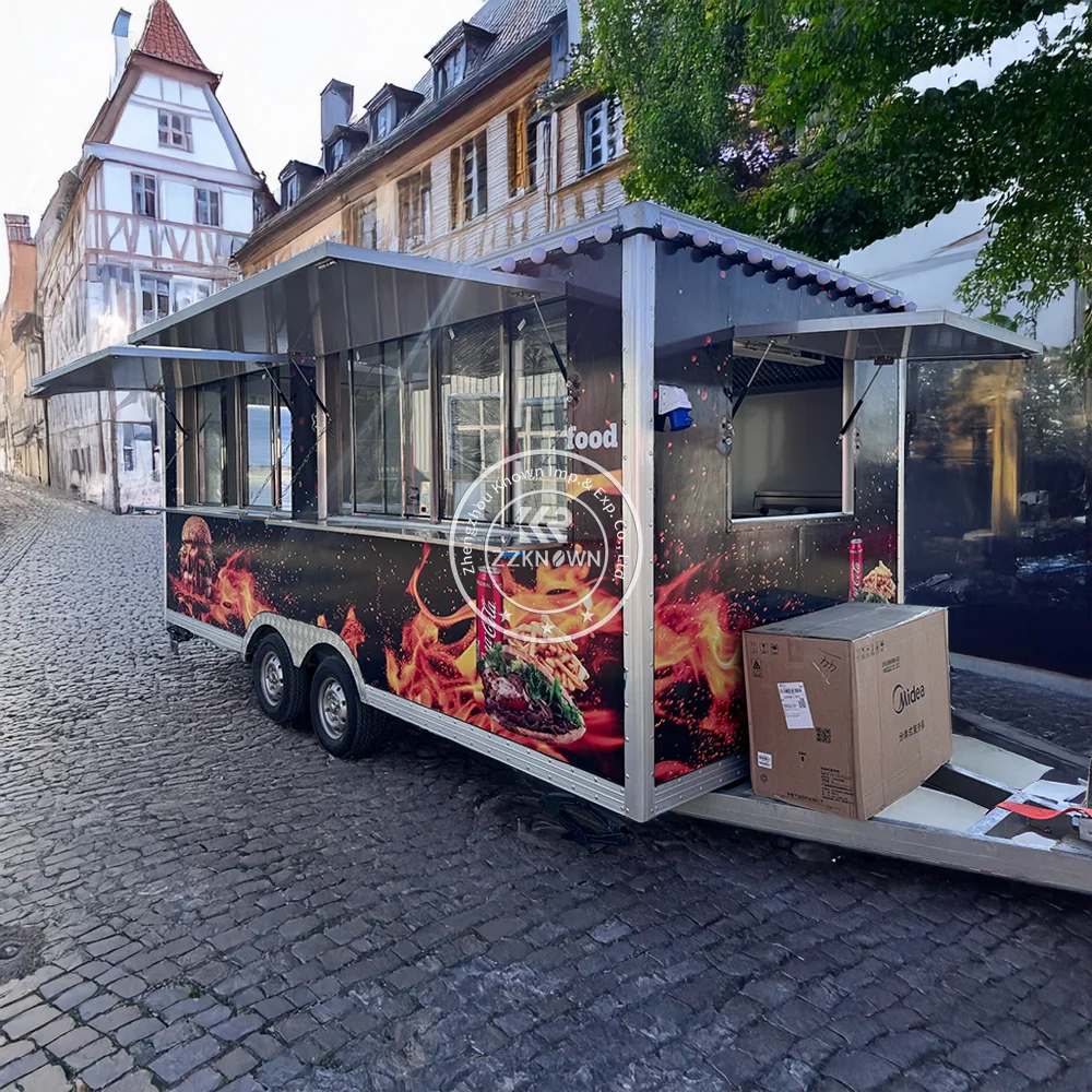 Mobile Ice Cream Food Trucks With Cooking Equipment Outdoor Kitchen Catering Concession Street Vending Food Cart For Business
Mobile Ice Cream Food Trucks With Cooking Equipment Outdoor Kitchen Catering Concession Street Vending Food Cart For Business