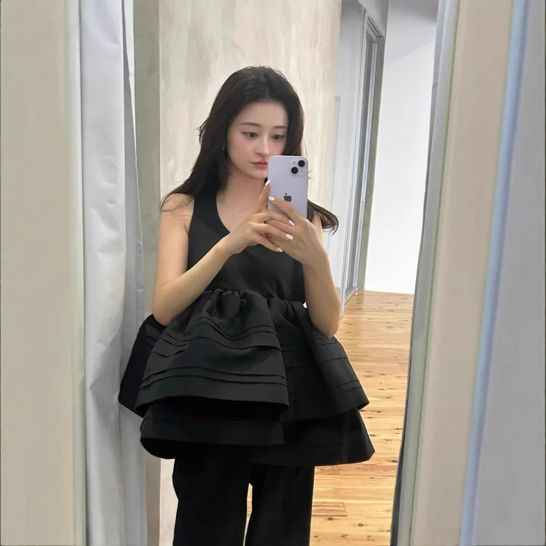 Gagarich 2025 Summer New Japanese Style Puff A-line Slim Tank Top Artistic Retro and Minority Design Camisole Women
Gagarich 2025 Summer New Japanese Style Puff A-line Slim Tank Top Artistic Retro and Minority Design Camisole Women