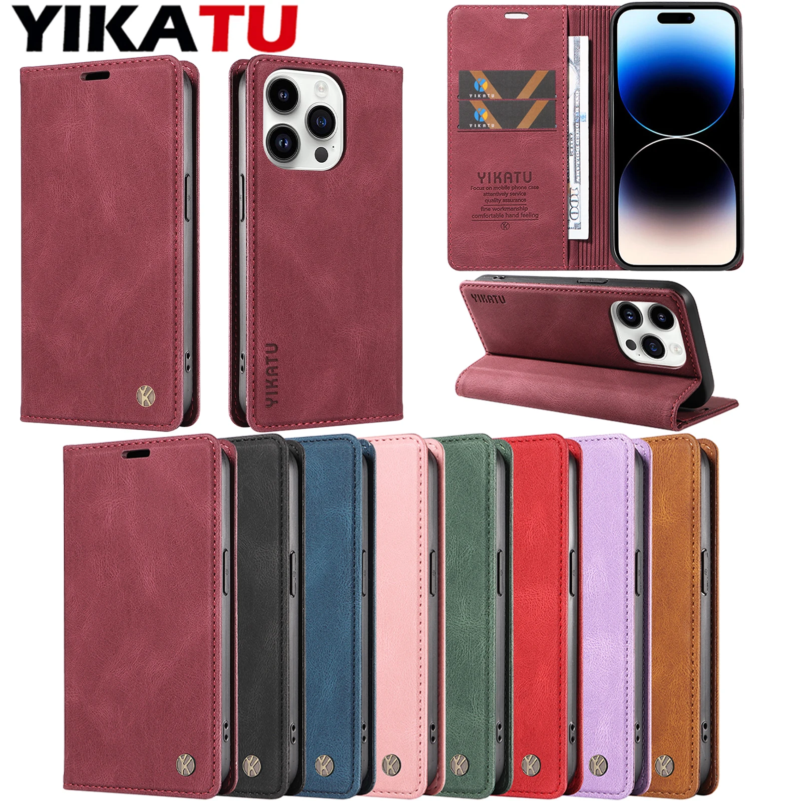 Wallet Kickstand Flip Leather Phone Case For iPhone 11 12 14 Pro Max 13 mini SE3 2022 SE2 2020 X XS Max 6 7 8 Plus Phone Cover
Wallet Kickstand Flip Leather Phone Case For iPhone 11 12 14 Pro Max 13 mini SE3 2022 SE2 2020 X XS Max 6 7 8 Plus Phone Cover
