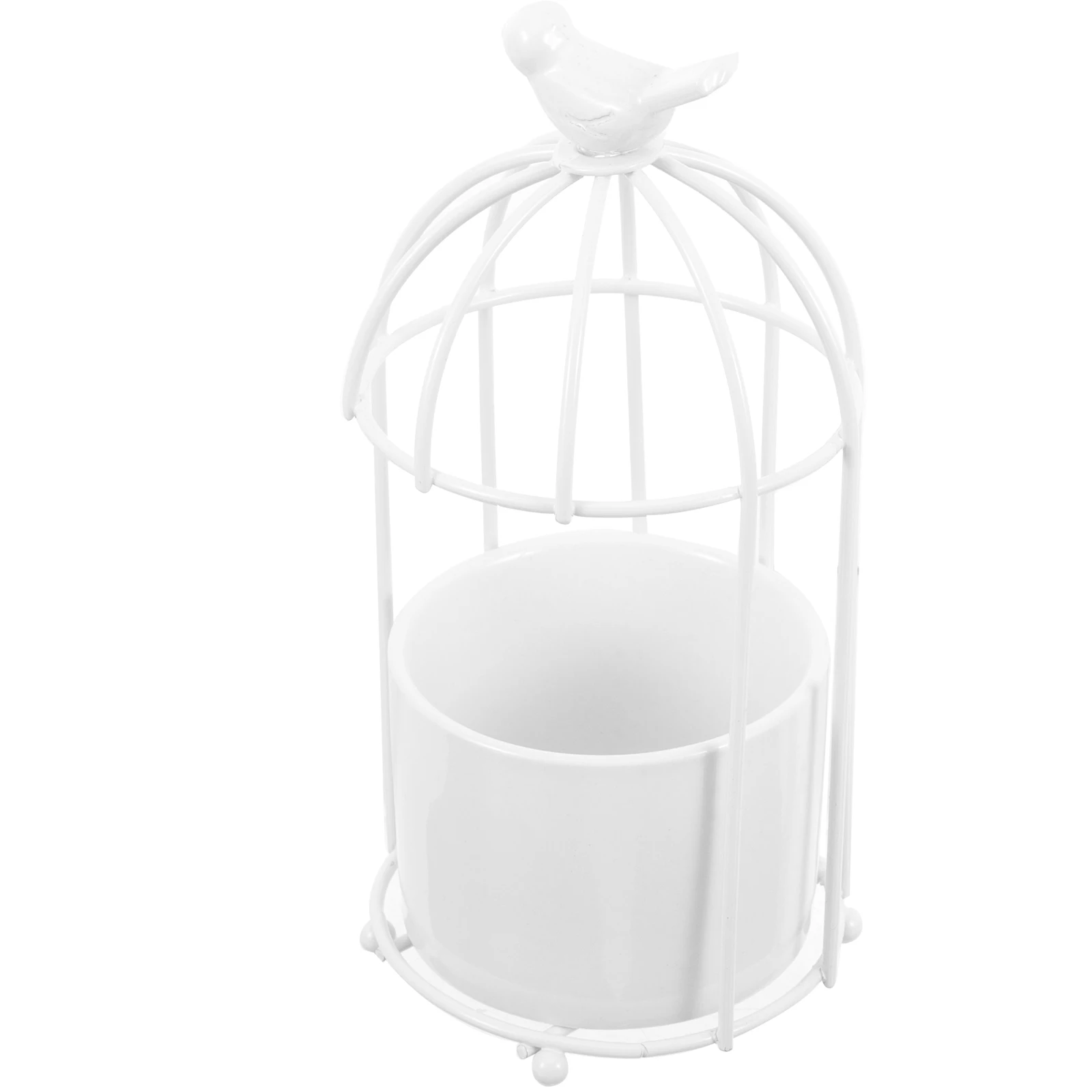 Cage Flowerpot Creative Desktop nament Plant Vase Succulent Supplies Home Decor Gifts Mini Plant Raising Props Durable
Cage Flowerpot Creative Desktop nament Plant Vase Succulent Supplies Home Decor Gifts Mini Plant Raising Props Durable