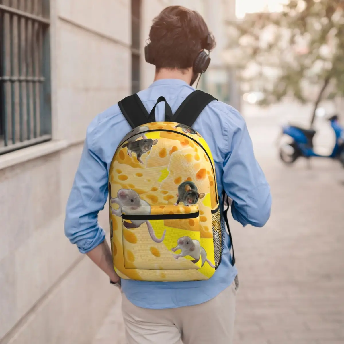 Rats Mouse Animal Cheese Backpack Boys Girls BookBag Kids School Bag Laptop Shoulder Bags for Men Women
Rats Mouse Animal Cheese Backpack Boys Girls BookBag Kids School Bag Laptop Shoulder Bags for Men Women