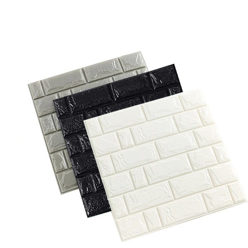 Thickened 3D Self-adhesive Wallpaper Home Creative TV Background Foam Wall Brick Decorative Waterproof Wall Sticker
Thickened 3D Self-adhesive Wallpaper Home Creative TV Background Foam Wall Brick Decorative Waterproof Wall Sticker