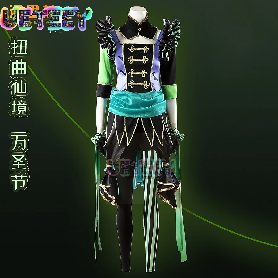 UETEEY COS Twisted Wonderland Halloween Lilia Cosplay Costume with Hat Halloween Anime Set Custom Size
UETEEY COS Twisted Wonderland Halloween Lilia Cosplay Costume with Hat Halloween Anime Set Custom Size