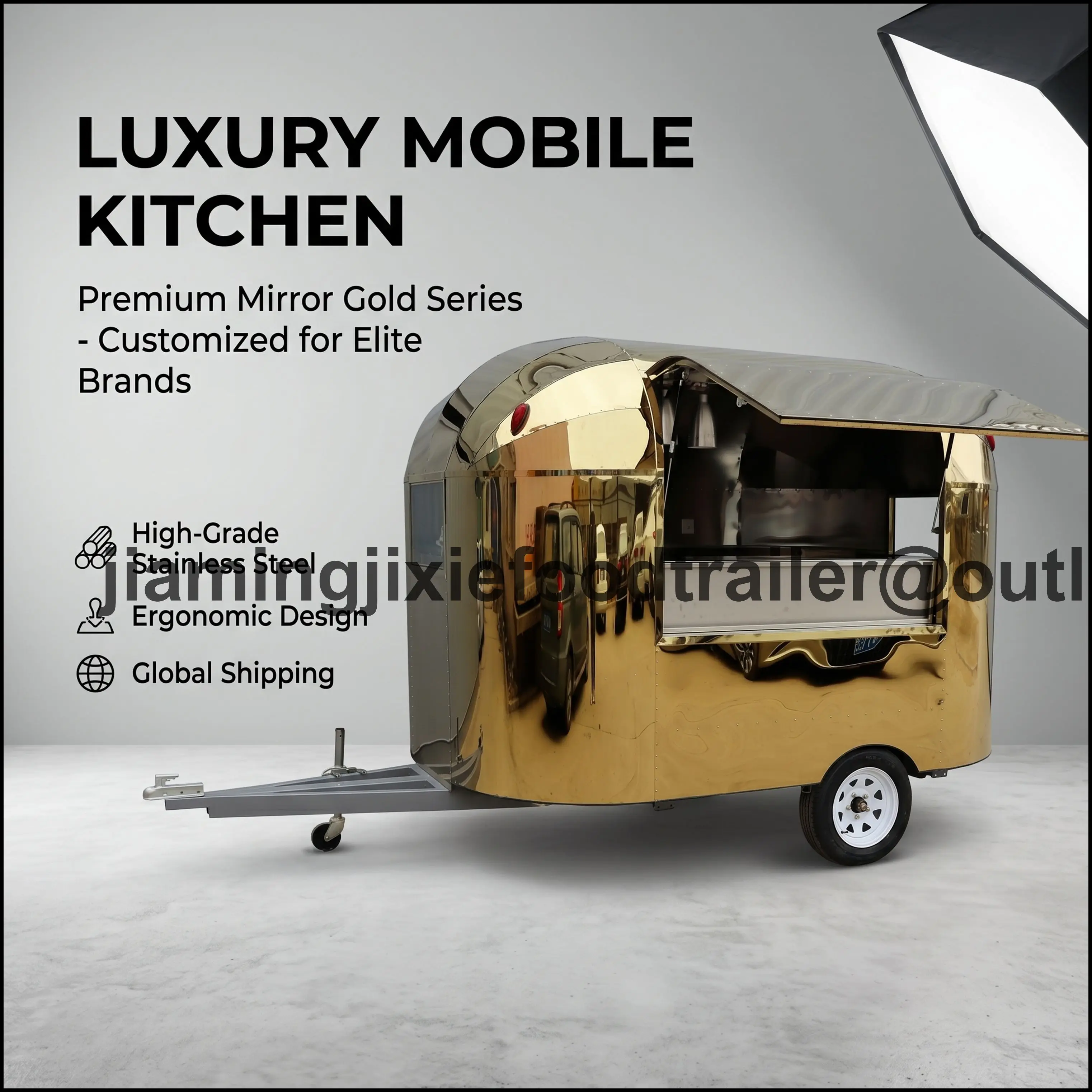 Customized Food Trailers Fully Equipped Coffee Ice Cream Restaurant Pizza Mobile Food Trailer Food Truck with Full Kitchen
Customized Food Trailers Fully Equipped Coffee Ice Cream Restaurant Pizza Mobile Food Trailer Food Truck with Full Kitchen