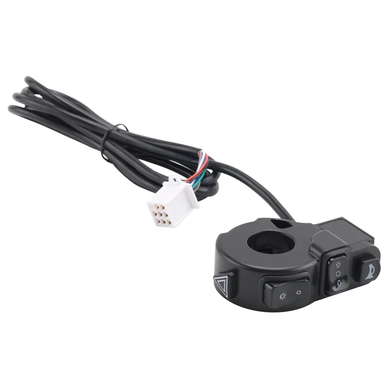 3 In1 Motorcycle Switch ATV Quad Headlights Turn Signal Horn ON/OFF Button For 22Mm Handlebars-T48C
3 In1 Motorcycle Switch ATV Quad Headlights Turn Signal Horn ON/OFF Button For 22Mm Handlebars-T48C