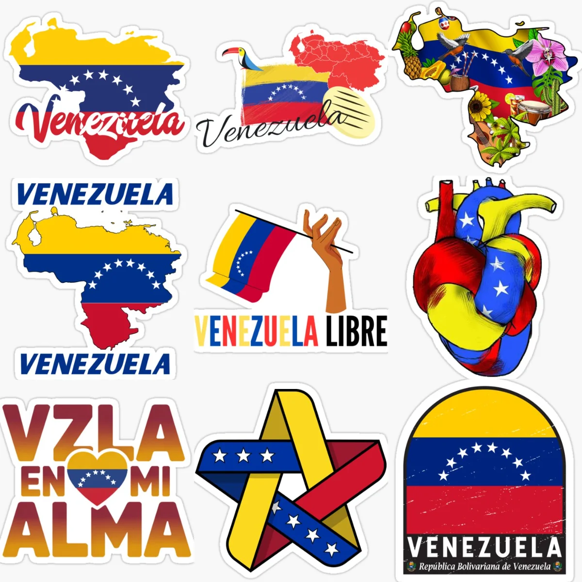 Venezuela Flag Map Creative PVC Car Stickers for Car Van Bicycle Window Helmet Wall Decoration Accessories
Venezuela Flag Map Creative PVC Car Stickers for Car Van Bicycle Window Helmet Wall Decoration Accessories