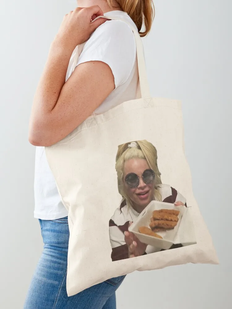 Trisha Paytas Chicken Nuggets Tote Bag eco pack tote bag woman Women's bags Shopper handbag
Trisha Paytas Chicken Nuggets Tote Bag eco pack tote bag woman Women's bags Shopper handbag