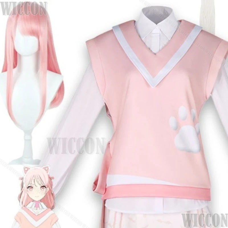 PJSK Akiyama Mizuki Cosplay Pink Lolita Wig Momoi Airi Fashion Grey Coffee Dress Women Daily Clothing Halloween Navidad Carnaval
PJSK Akiyama Mizuki Cosplay Pink Lolita Wig Momoi Airi Fashion Grey Coffee Dress Women Daily Clothing Halloween Navidad Carnaval
