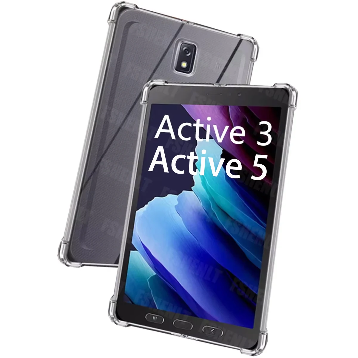 Clear Case For Samsung Galaxy Tab Active 3 2020 (8.0") SM-T570/T575/T577 TPU Cover For Tab Active 5 2024 SM-T300 / SM-T306B 8-in
Clear Case For Samsung Galaxy Tab Active 3 2020 (8.0") SM-T570/T575/T577 TPU Cover For Tab Active 5 2024 SM-T300 / SM-T306B 8-in